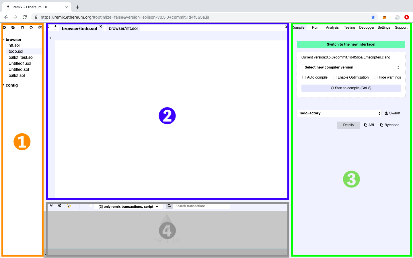 Solidityの開発環境|ブロックチェーンで動くTodoアプリを開発しよう！|Techpit