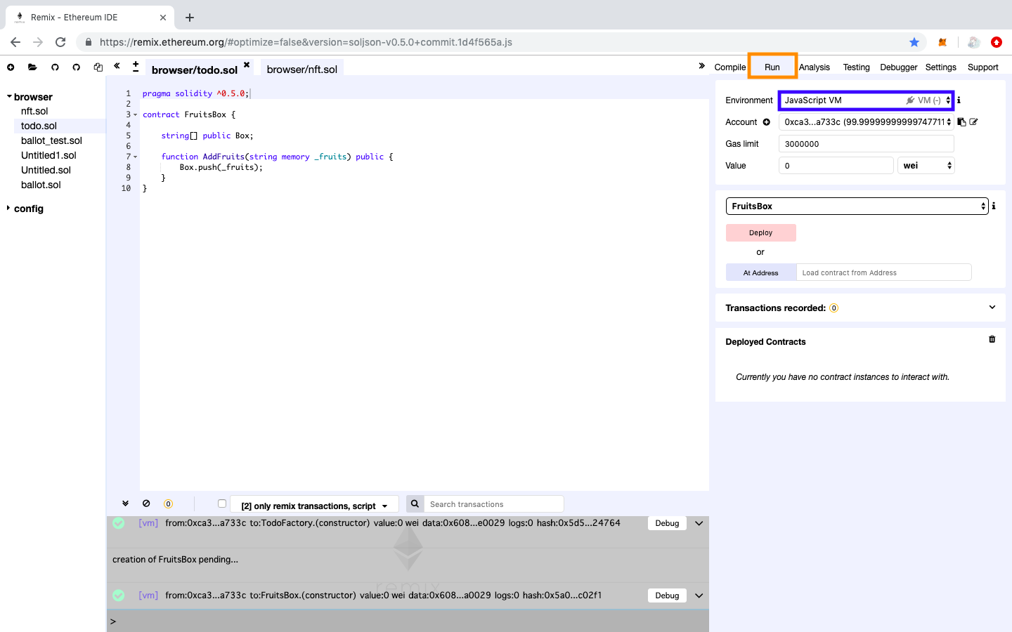 Solidityの開発環境|ブロックチェーンで動くTodoアプリを開発しよう！|Techpit