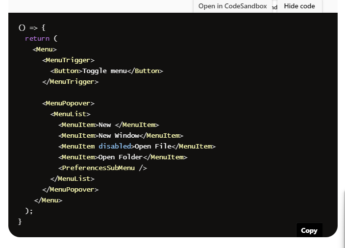 Storybook show Code Collapsible Does Not Show The Entire Story