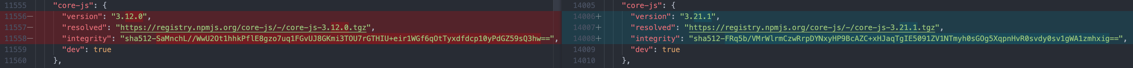 package-lock-json-fix-core-js