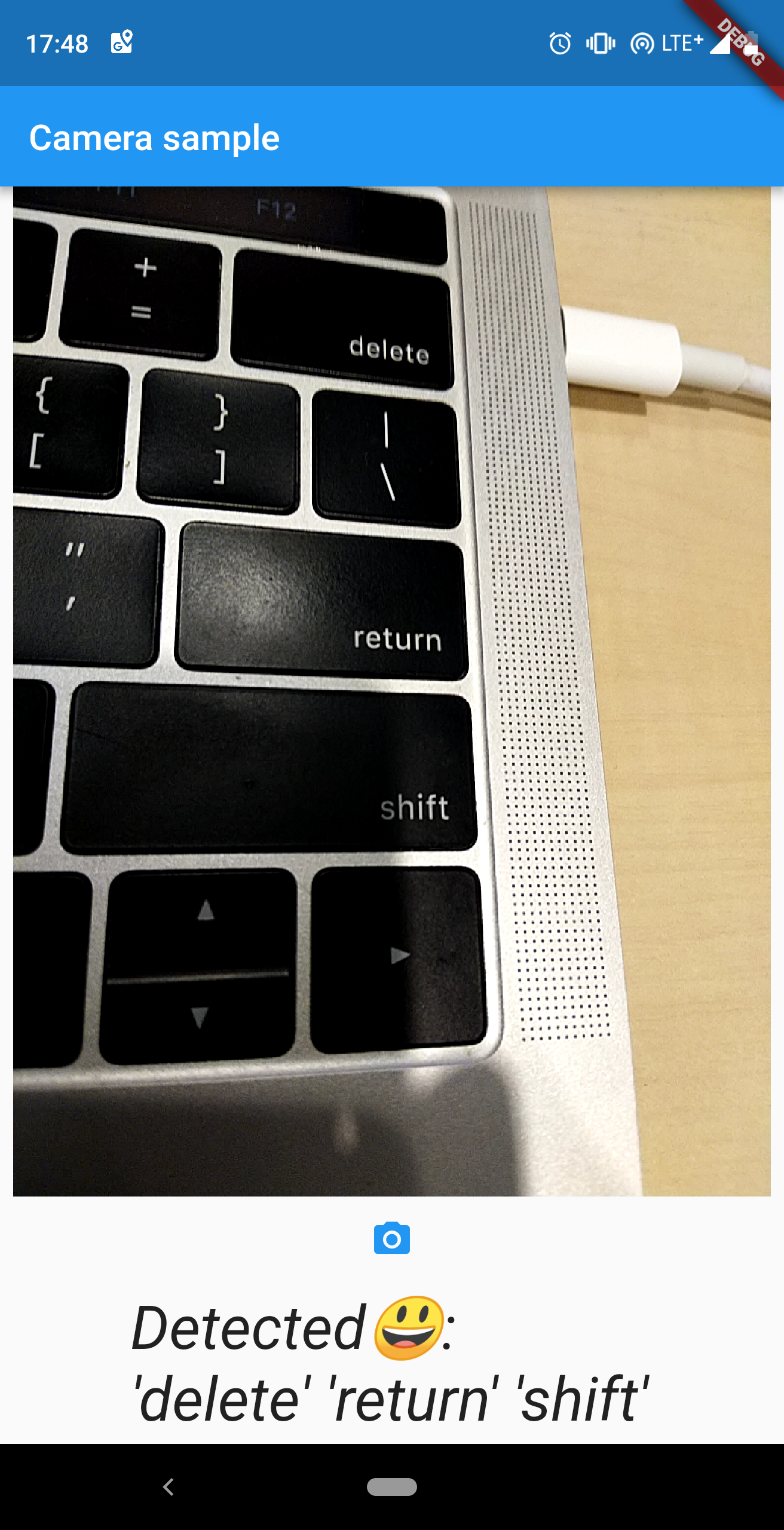 GitHub tanztan/flutter_camera_sample Sample app using flutter