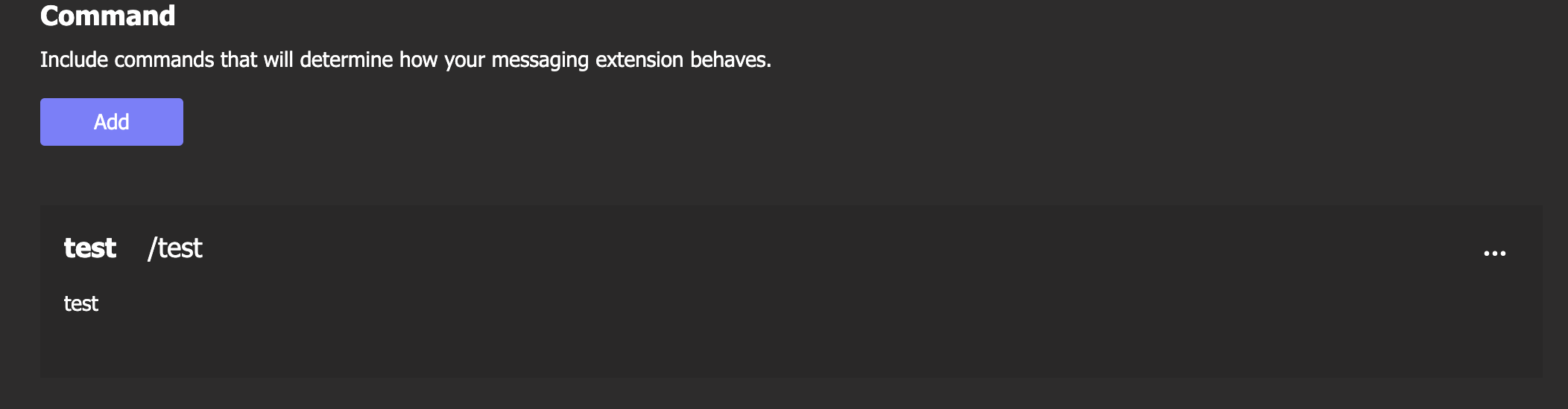Teams app manifest error while creating a messaging extension. · Issue ...