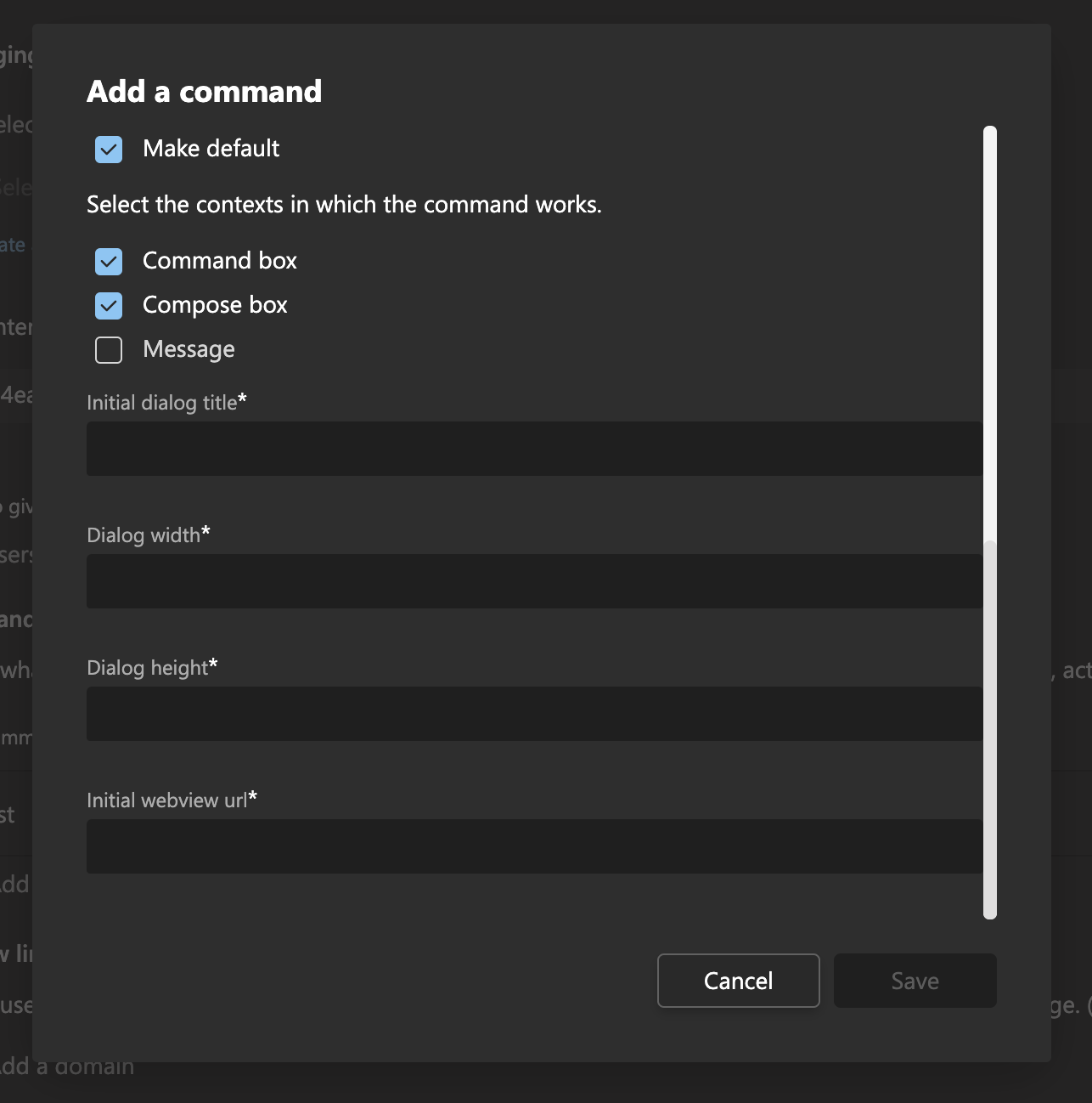 Teams app manifest error while creating a messaging extension. · Issue ...