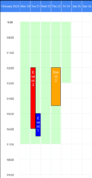 timeslots