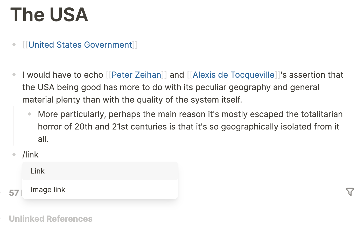 Link UI doesn't work for page links · Issue #5894 · logseq/logseq · GitHub