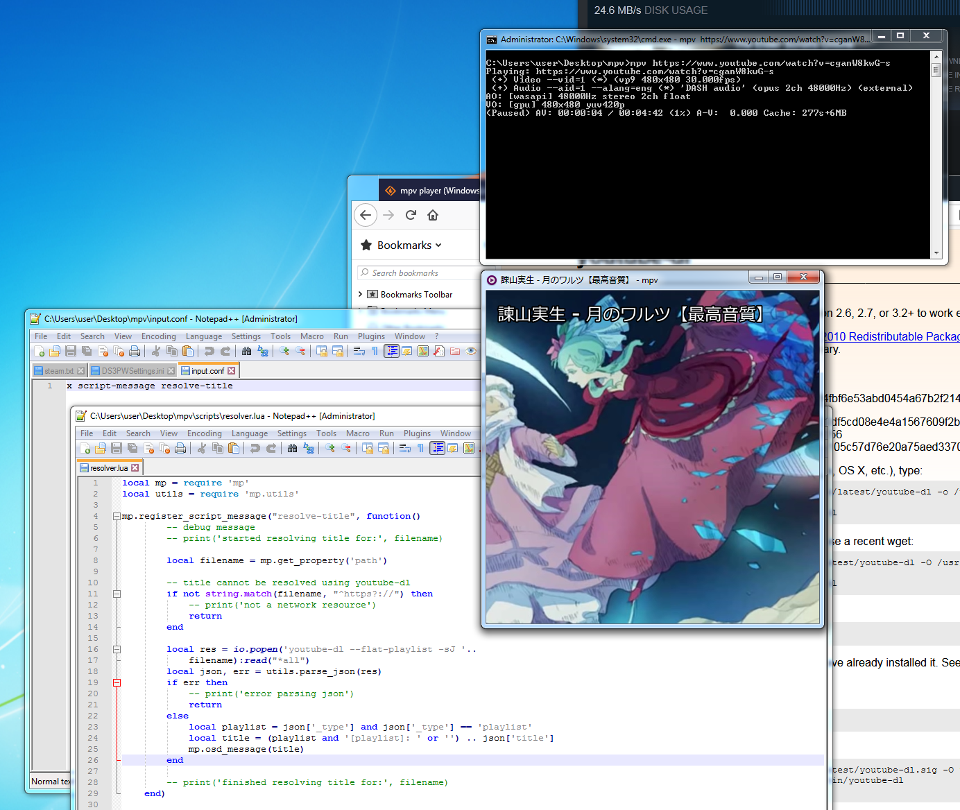 Showing Youtube Title · Issue 15 · jonniek/mpvplaylistmanager · GitHub