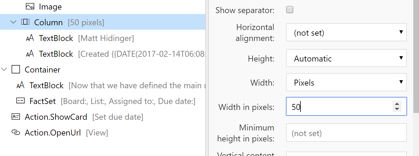 "px" option missing from Column.width · Issue #3073 · microsoft ...