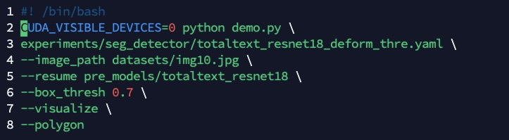 python - why do i get two diffrent responses when... the result of inference is not expected! · Issue #198 · MhLiao/DB · GitHub