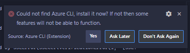 ADS does not detect Azure CLI when it is installed · Issue #22625 ...