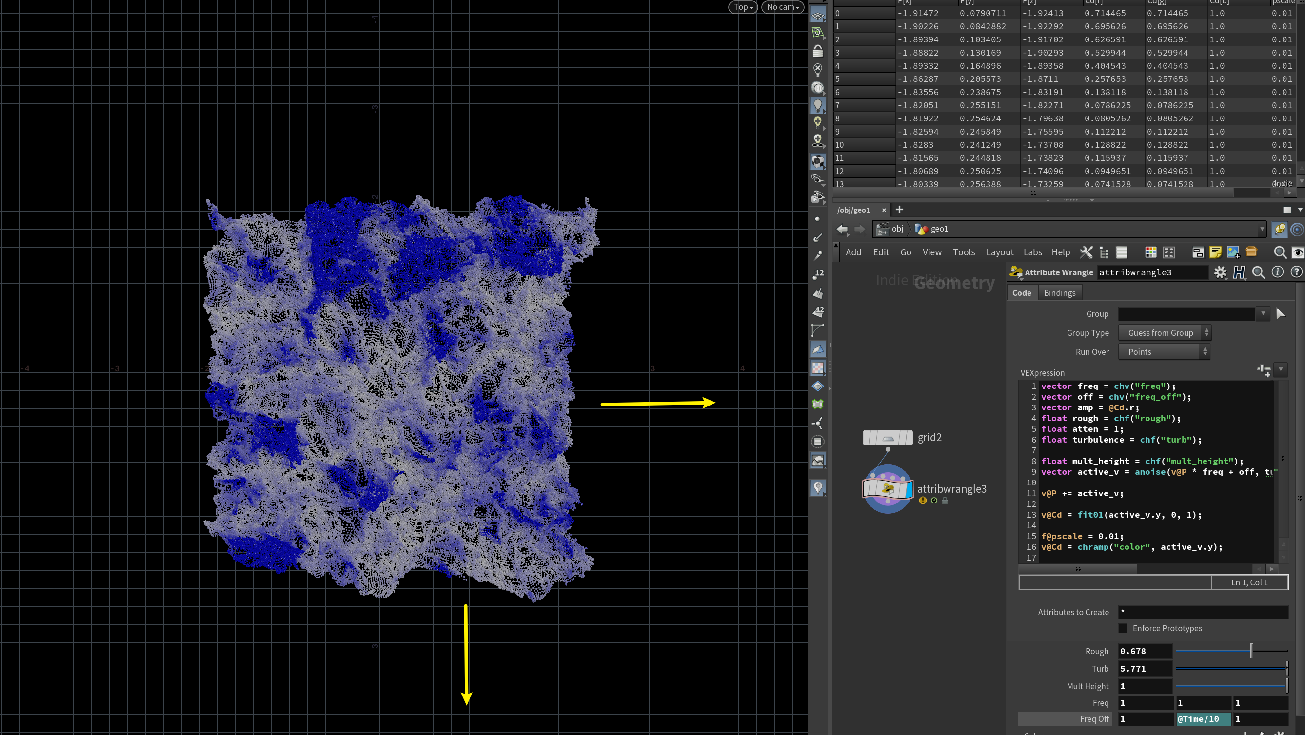 About VEX Noise direction offset problem. Forums SideFX