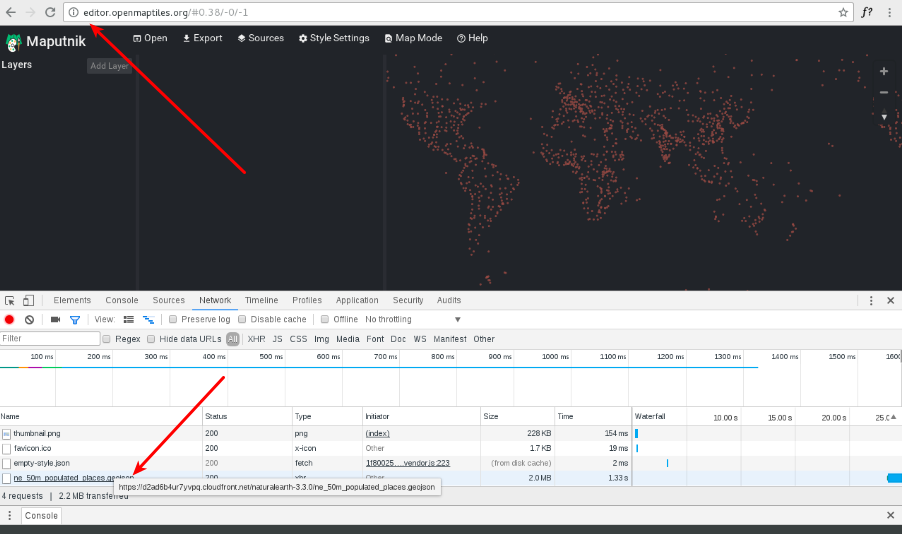 Adding GeoJSON files example video · Issue #210 · maplibre/maputnik ...