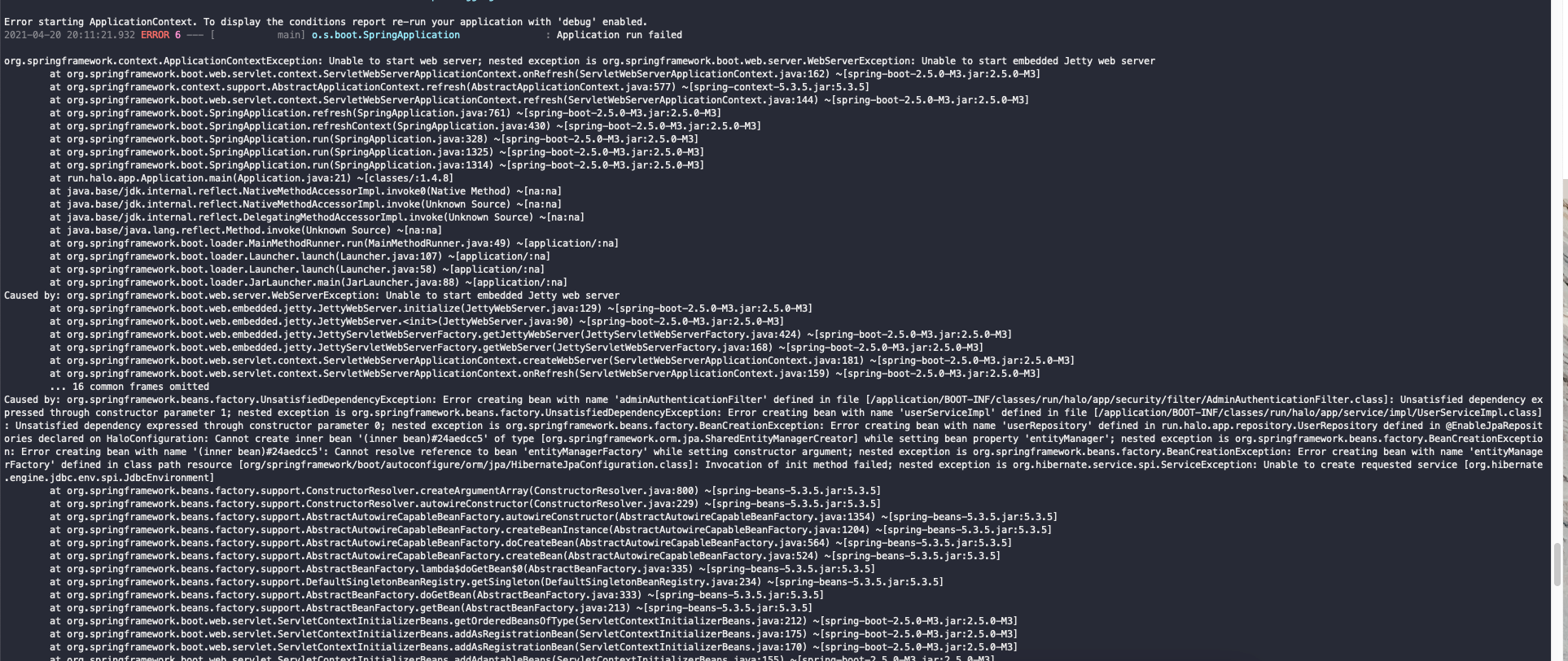 升级后，服务无法正常启动 · Issue #1358 · halo-dev/halo · GitHub