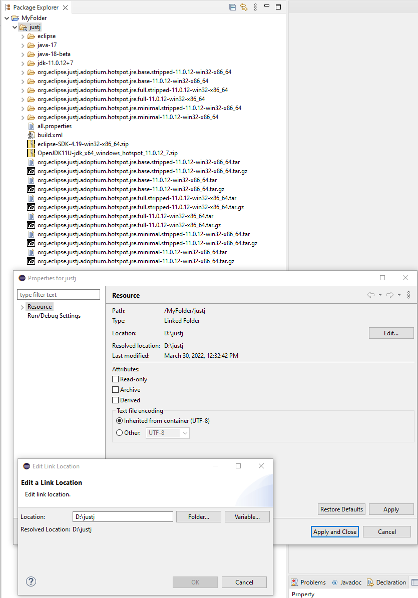 Make a View that Shows Folders, not Projects · Issue 21 · eclipse