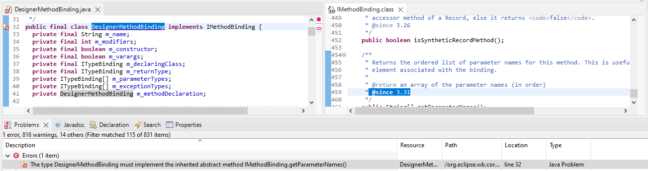 IDE setup with installer fails · Issue #324 · eclipse-windowbuilder ...