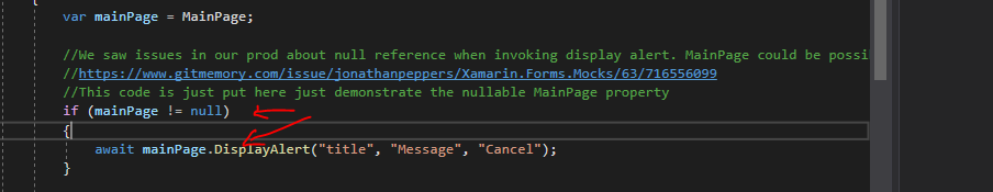 [Bug] The MainPage is possible to be null and causes issues in ...