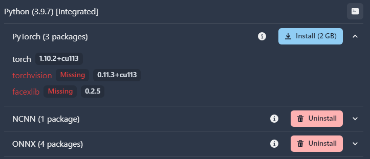 Install size estimate is incorrect if only some packages are missing ...