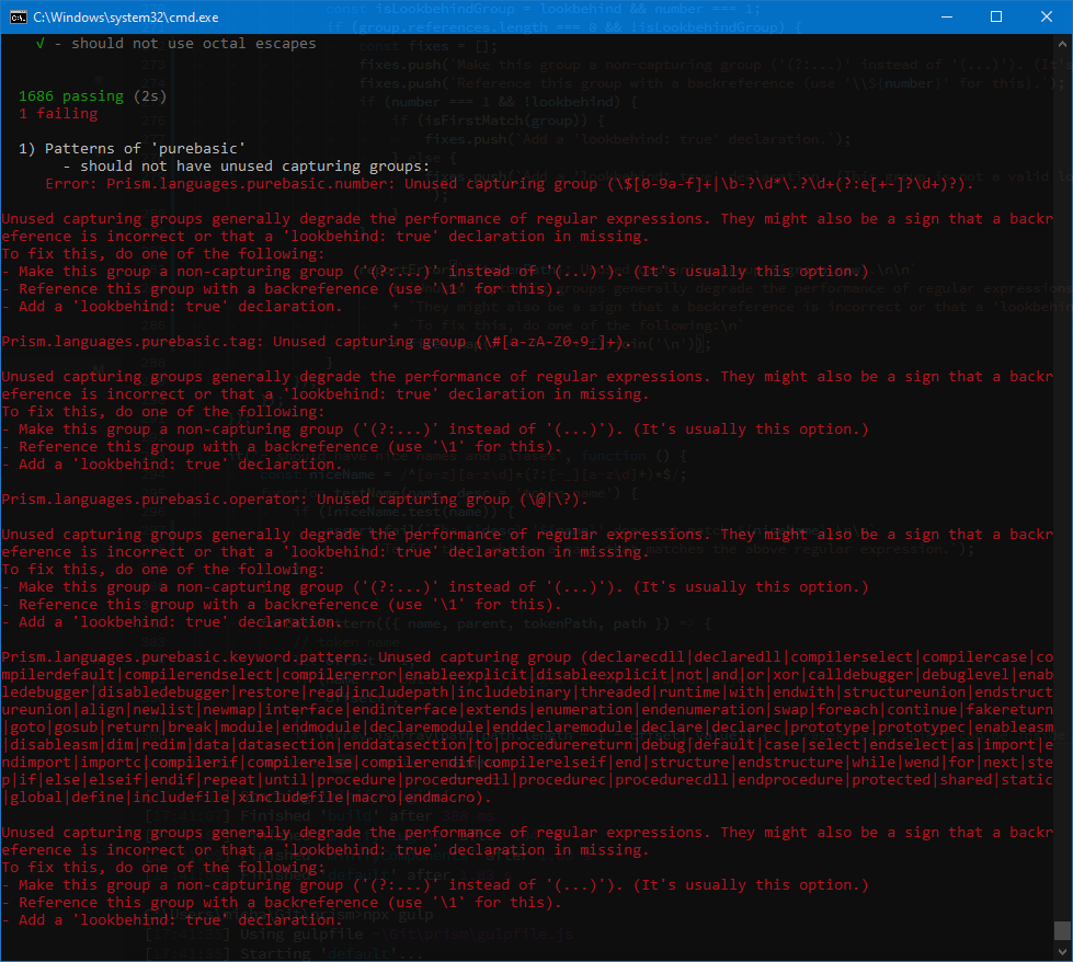 PureBasic · Issue #2362 · PrismJS/prism · GitHub