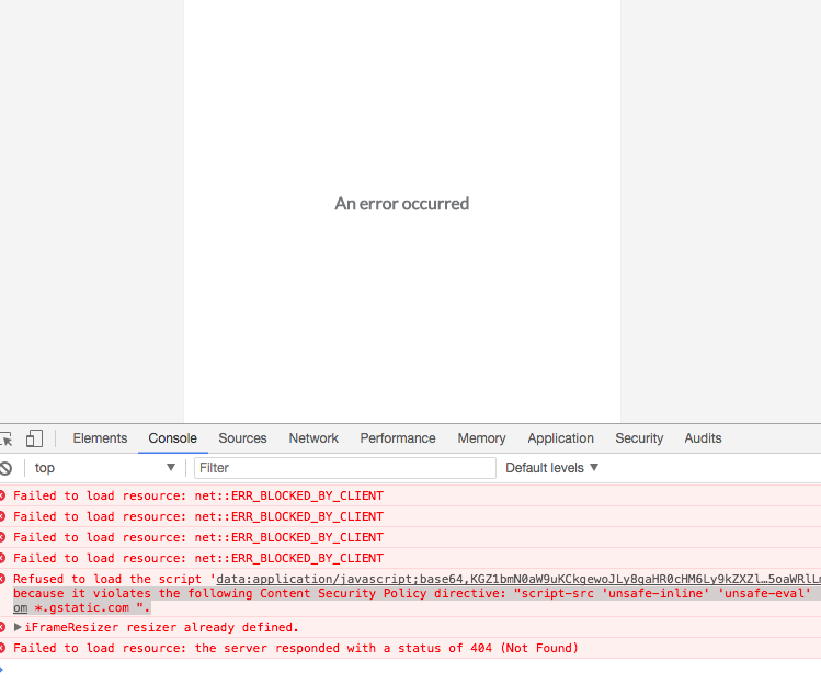 Public dashboard fails with "An error occurred" · Issue #4644 ...