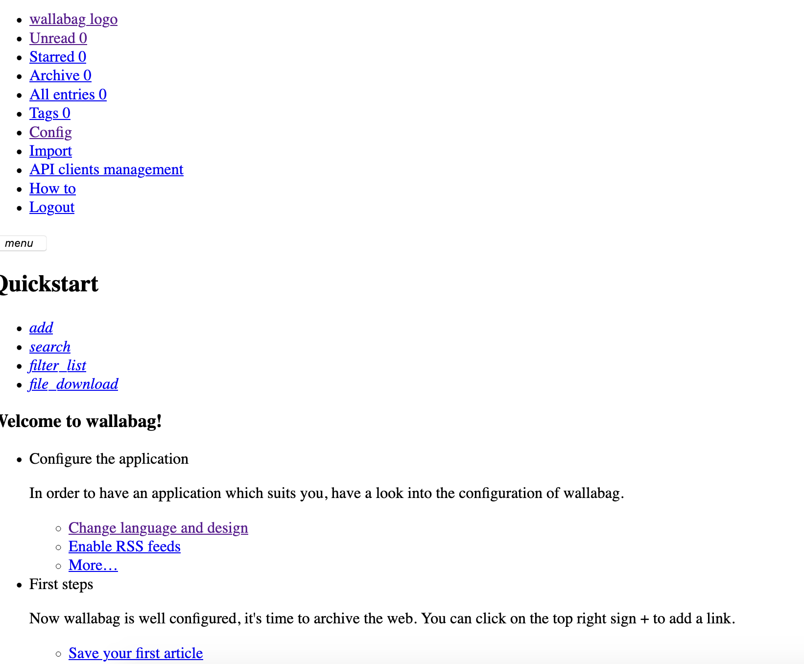Web UI has no styling? · Issue #214 · wallabag/docker · GitHub