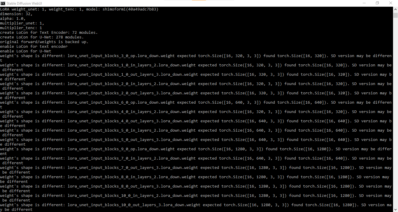 Locon trained no error but no effect on generate · Issue #301 · kohya ...