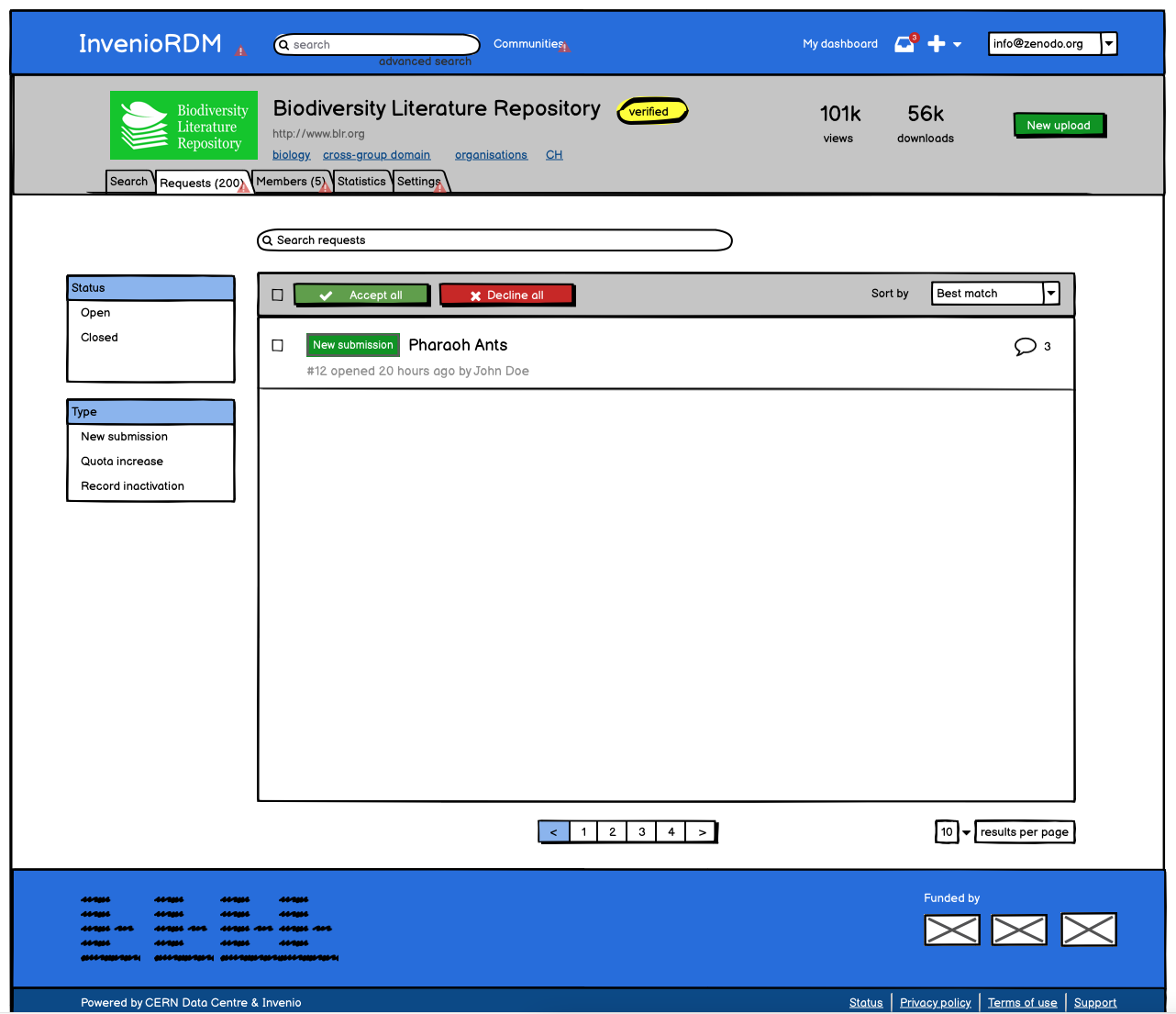 Community details: create requests tab · Issue #453 · inveniosoftware ...