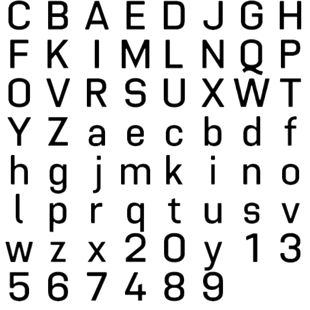 IzoardSoft-Regular___grid128