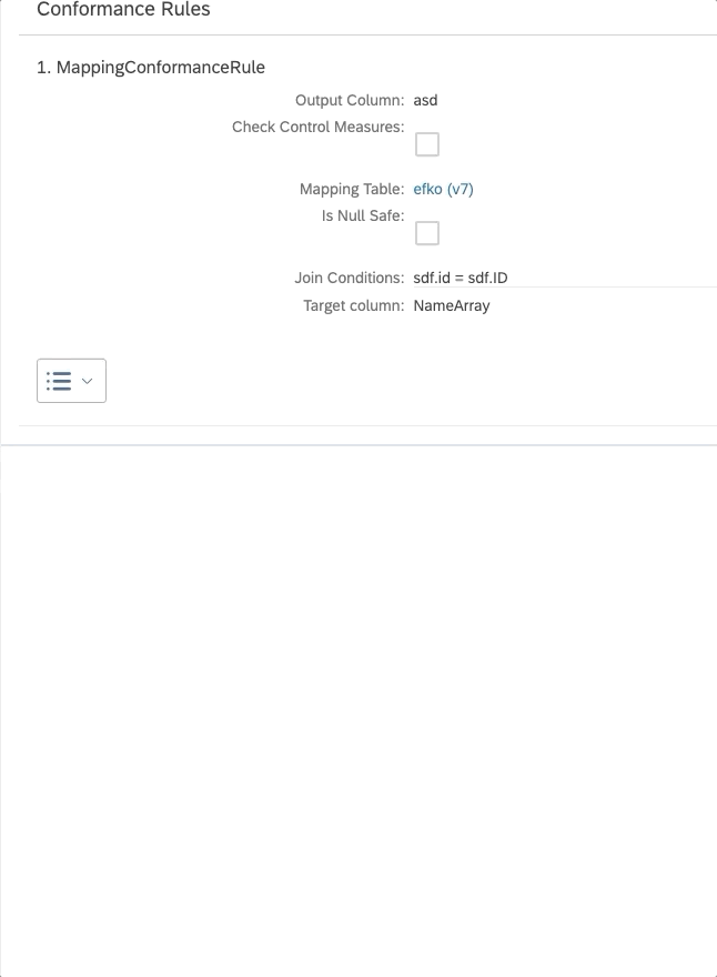Editing a Mapping Rule shows latest version of mapping table · Issue ...