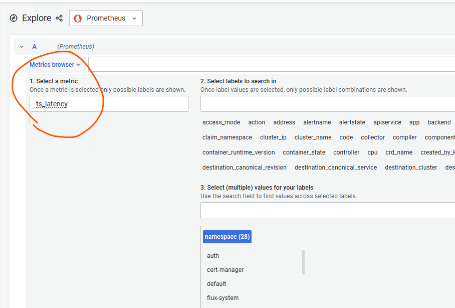 Adding prometheus annotations to InferenceService does not show