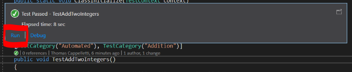 Can only run tests from VS in debug · Issue #263 · microsoft ...