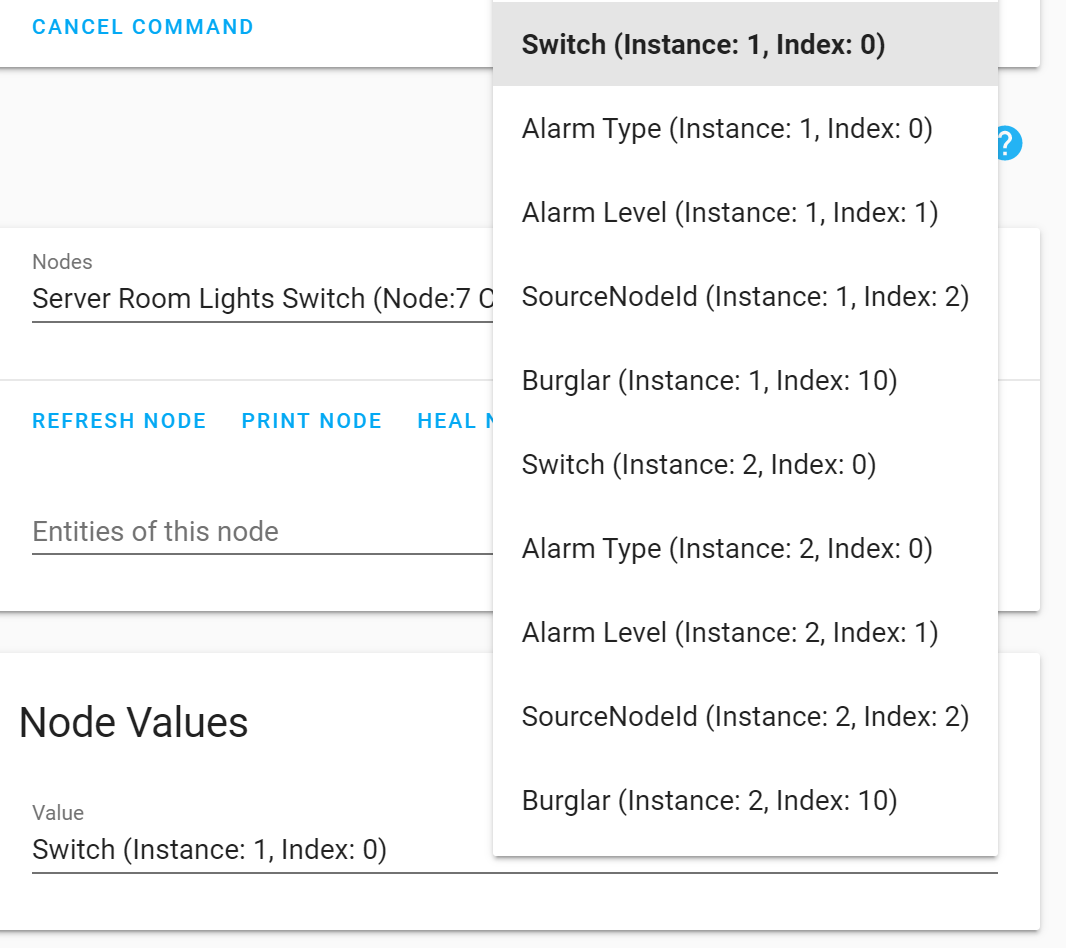 ZWave Multi End Point Devices are not represented correctly in Home