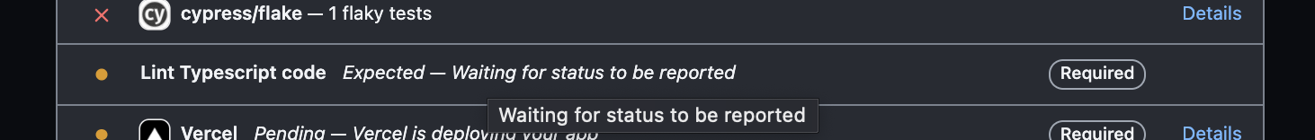 Remove the additional `Lint Typescript code` task in PR checks · Issue ...