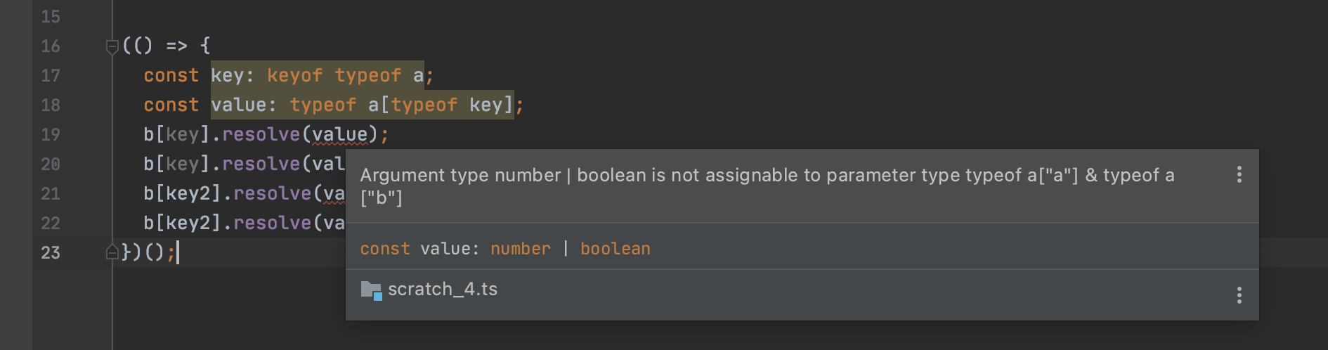 types inside function error · Issue #45094 · microsoft/TypeScript · GitHub