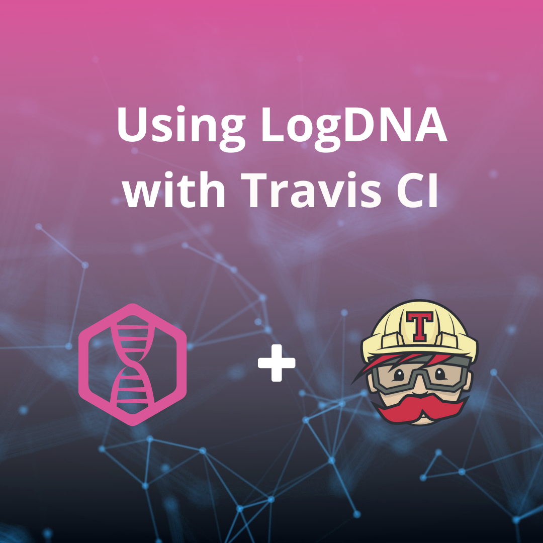 LogDNA and Travis CI
