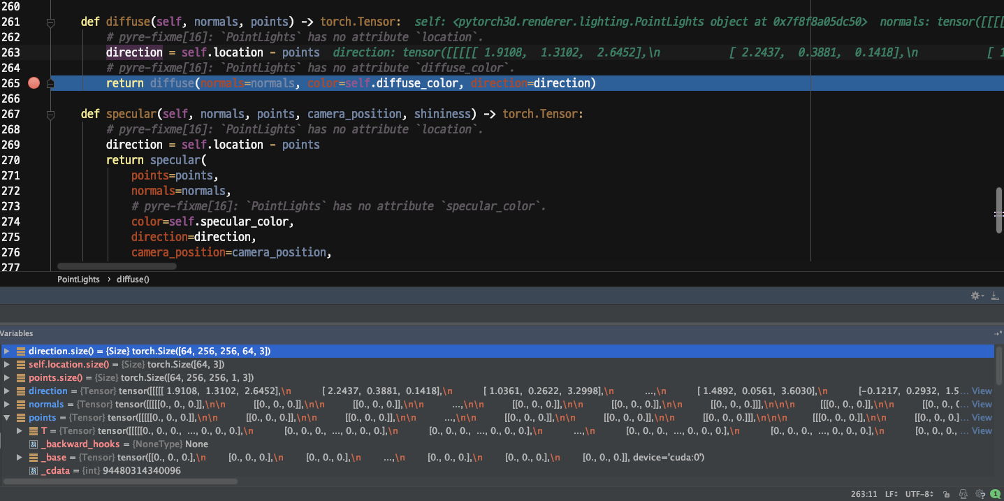 Seems to find a simple bug in a class PointLights. · Issue #351 ...