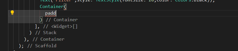 flutter dart Smart tip bug · Issue #95426 · microsoft/vscode · GitHub
