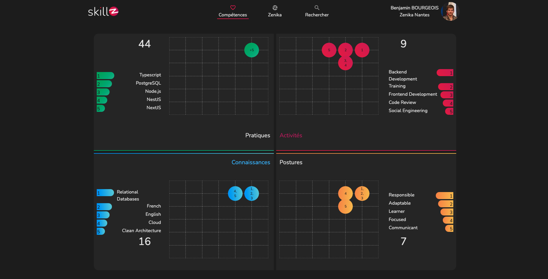 Set color on category title · Issue #281 · Zenika/skillZ · GitHub