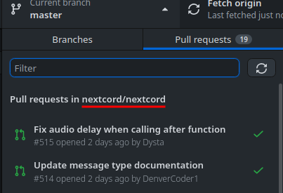 Pull requests tab only shows pull requests from upstream repo · Issue ...