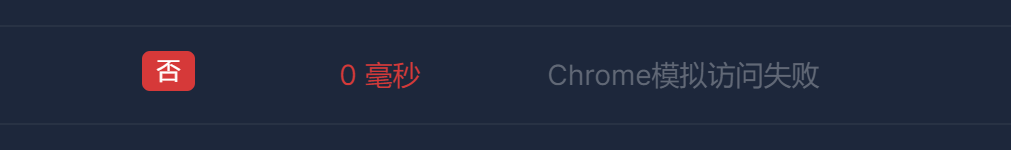 Chrome模拟访问失败
