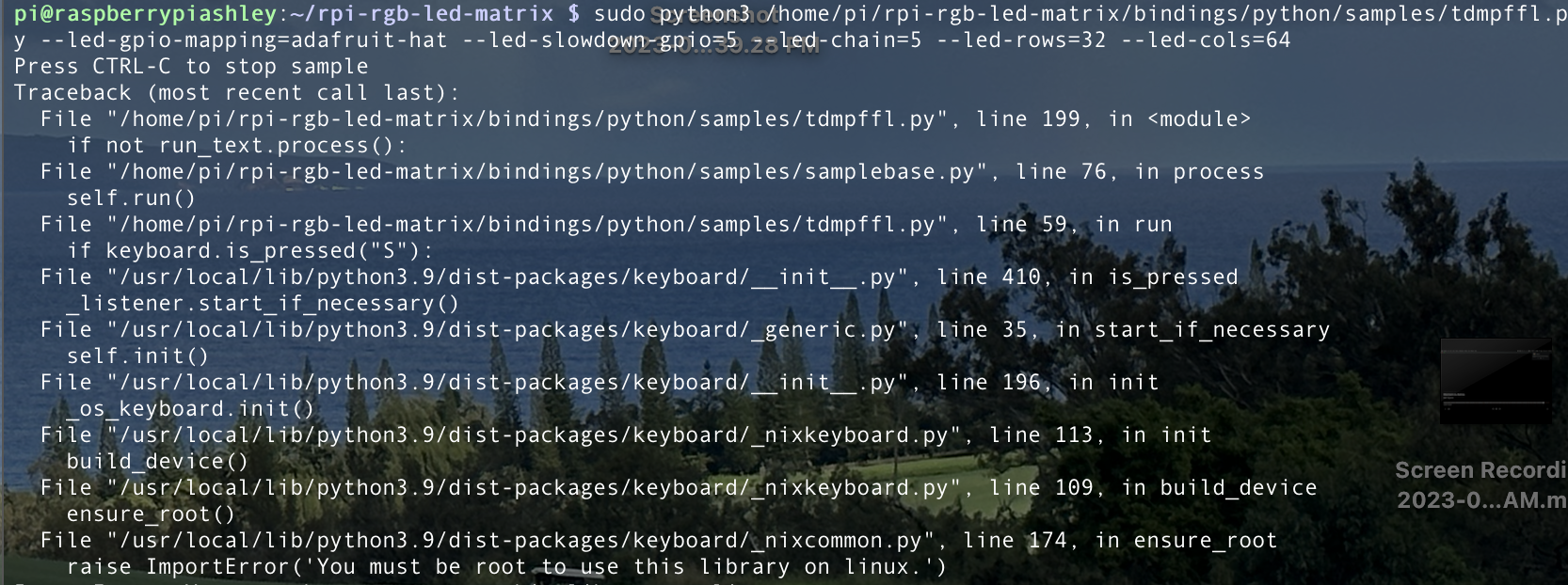 Using keyboard input for python and raspberry pi 4 · Issue #1583 ...