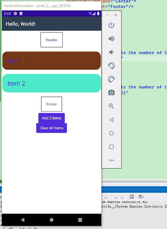 CollectionView with Header or Footer throws: The specified child ...