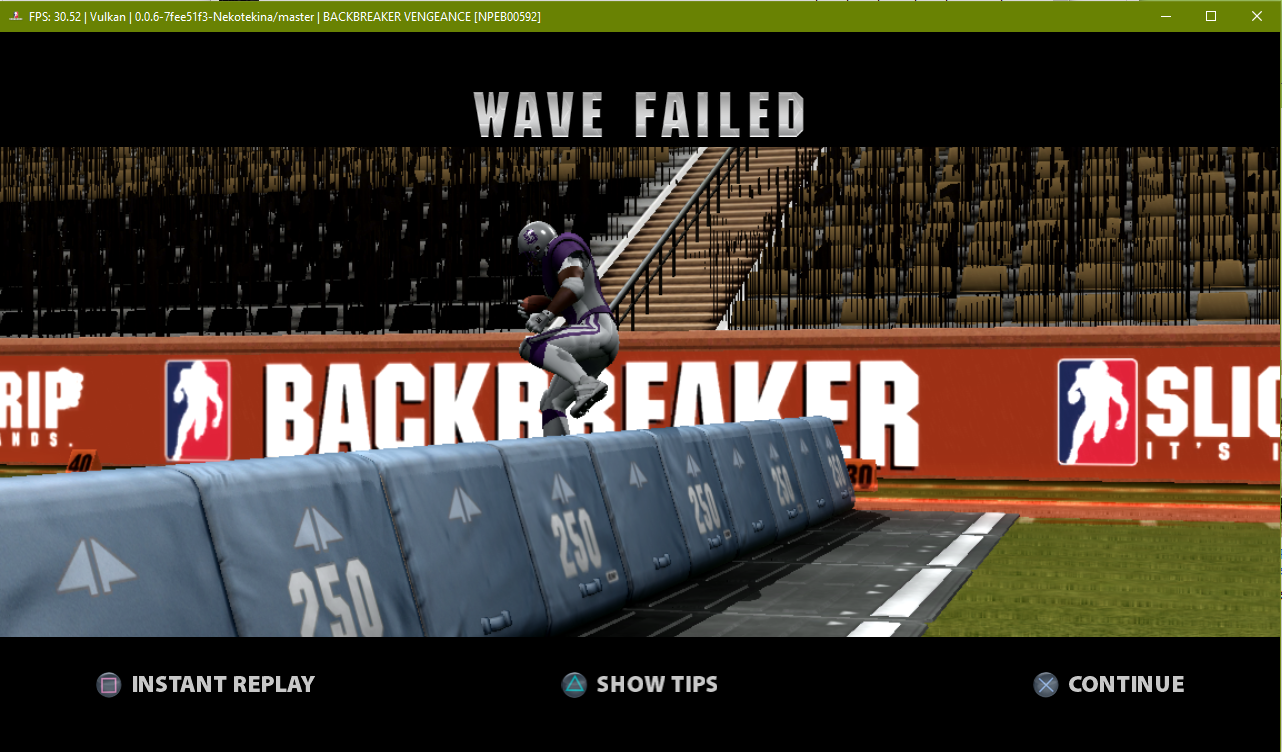2019-04-14 09_05_46-FPS_ 30 52 _ Vulkan _ 0 0 6-7fee51f3-Nekotekina_master _ BACKBREAKER VENGEANCE 