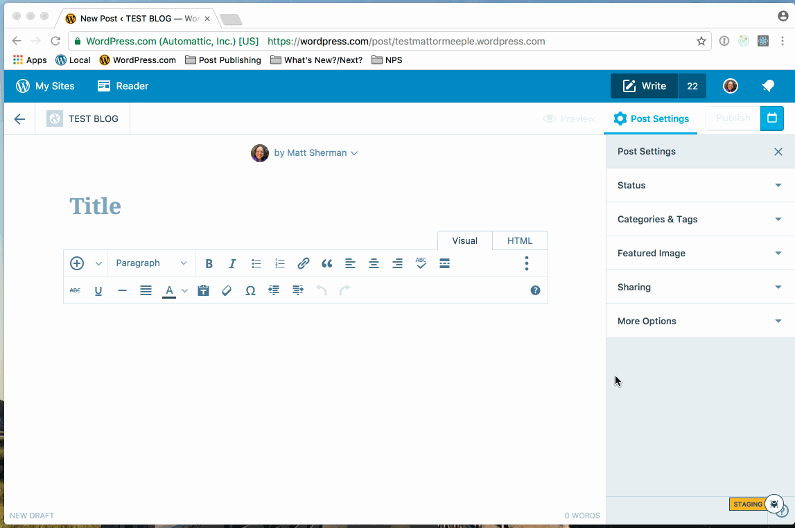 editor preview