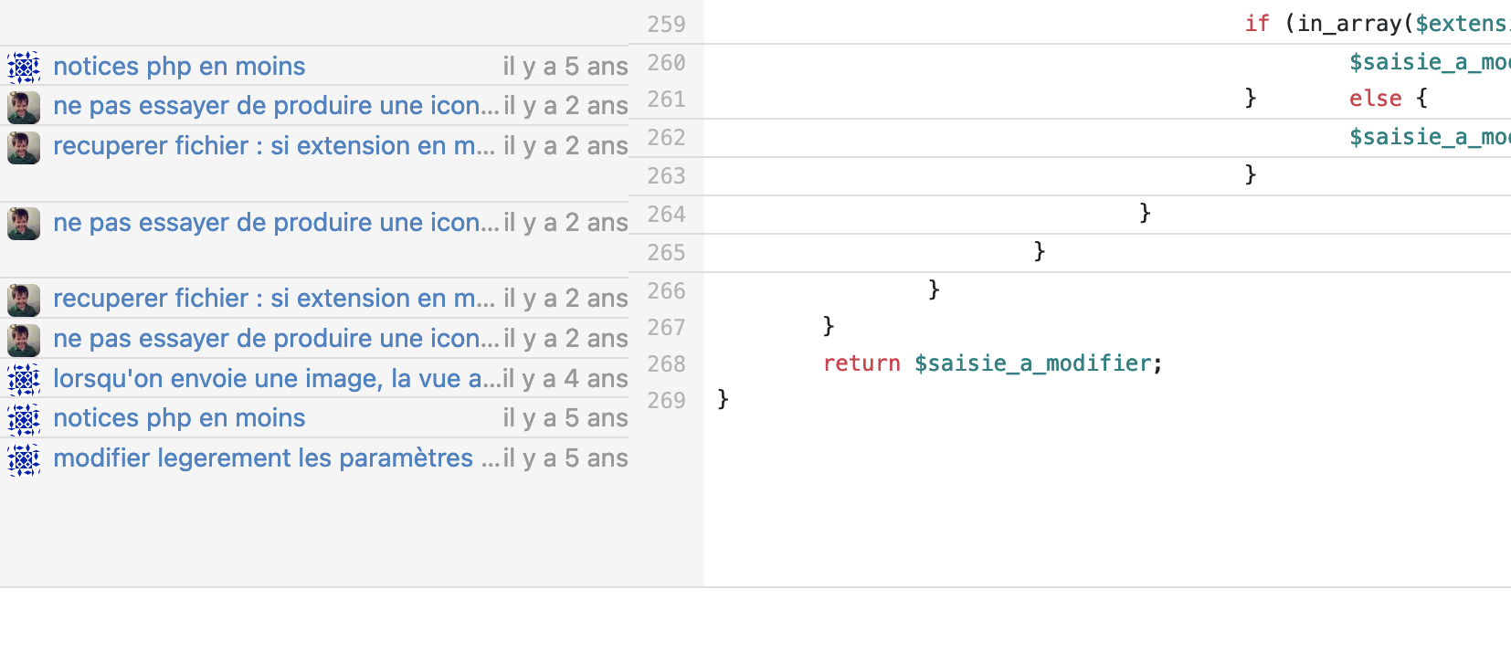 Row alignment issue in git-blame view · Issue #8881 · go-gitea/gitea ...