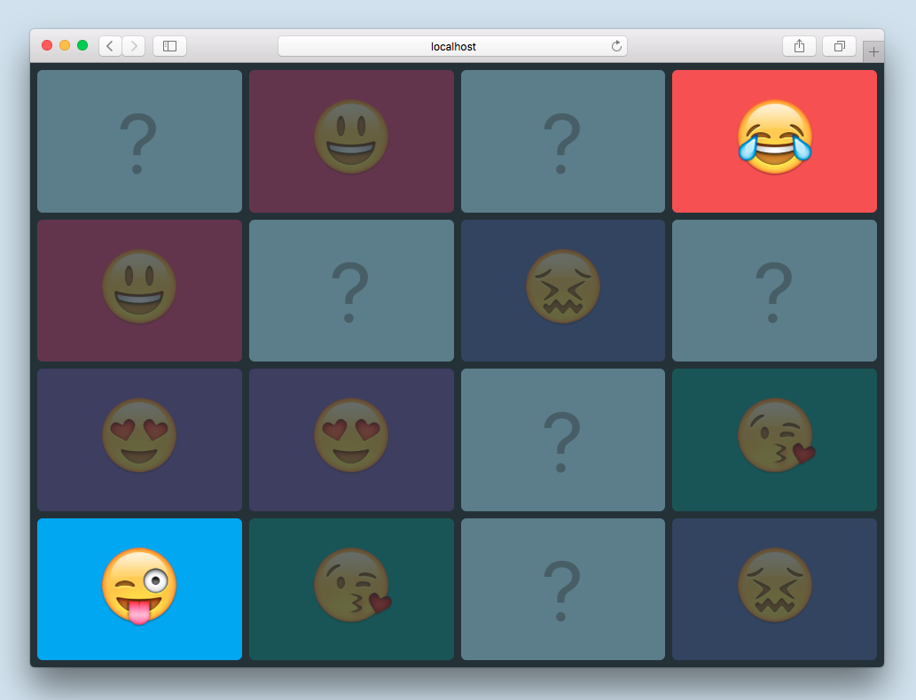 GitHub - wsmd/emojimori: :smiley: A tiny javascript memory game