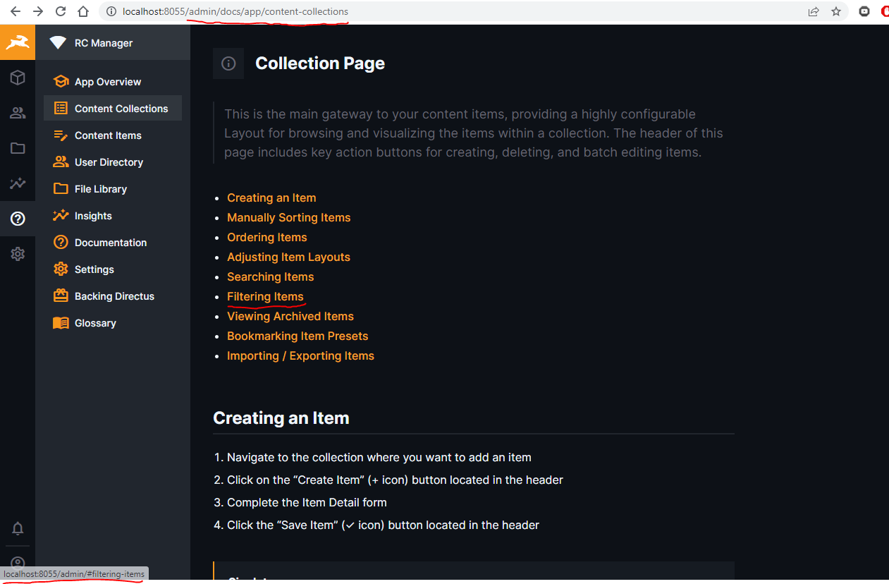 In app documentation navigation anchor link bad target · Issue #12752 ...