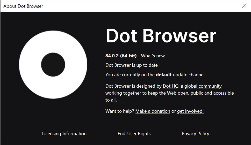 About Dot Browser