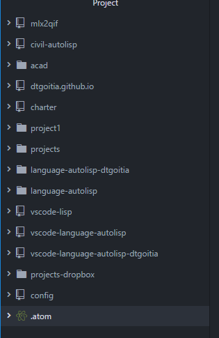 Git repository icon not shown as repository · Issue #5 · file-icons ...