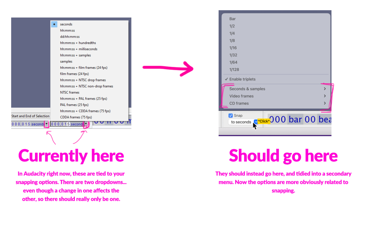 Beats & Measures task rearrangement of the bottom bar UI · Issue 4283