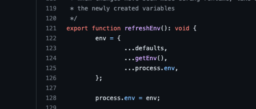 Environment configurations superseded by .env, container configurations ...