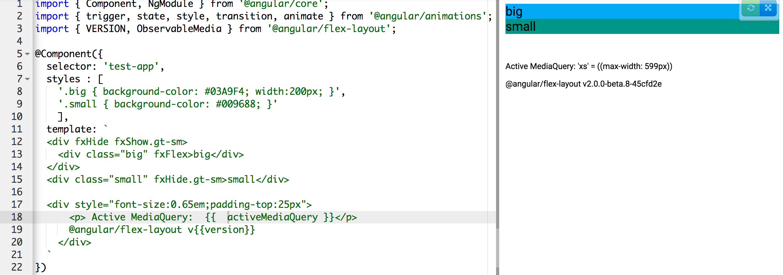 Fxhide Not Working If Child As Fxflex Issue 385 Angular Flex - 